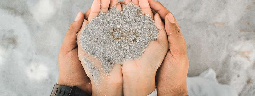 Was macht man, wenn man am Strand einen Ring verliert?